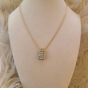 Swarovski Pendant Necklace- Great Vintage Condition
